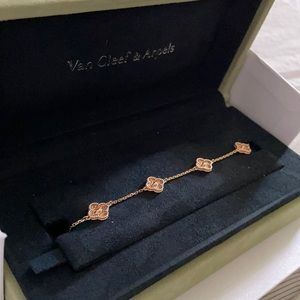 Van Cleef & Arpels 18k Rose Gold Sweet Alhambra